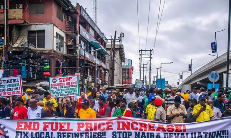 Protests in Nigeria on October 1st against rising cost of living coincide with Independence Day. Citizens urge government action.